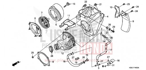 FILTRE A AIR CRF150RD de 2013
